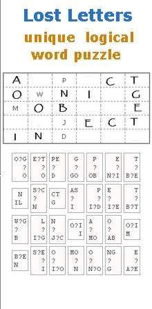 lost letters word game